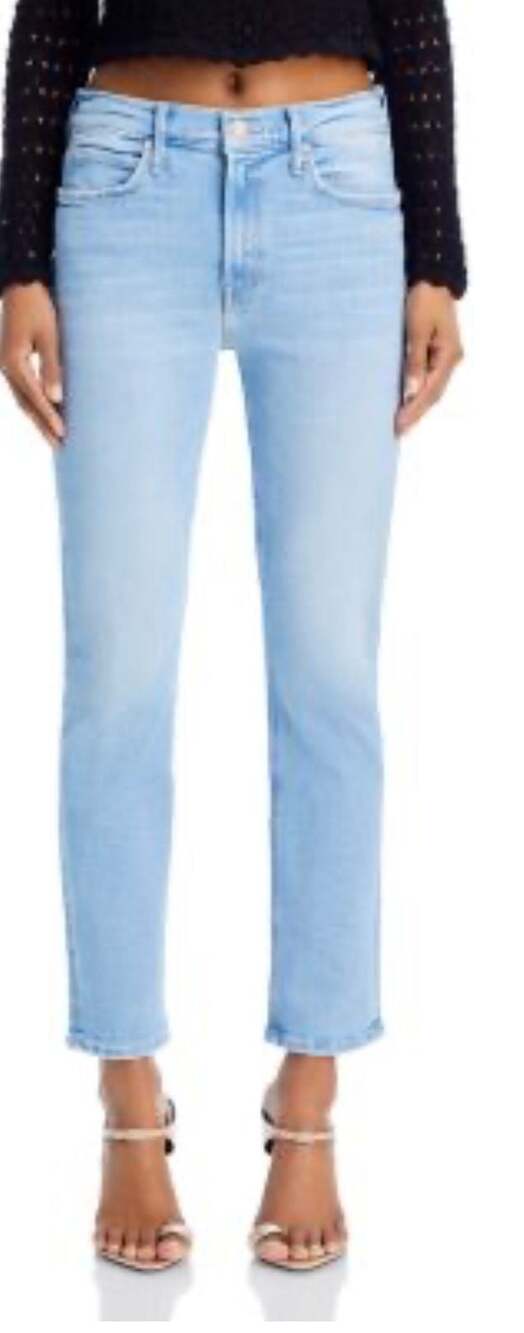 MOTHER The Mid Rise Dazzler Ankle Limited Edition Jeans Size 28